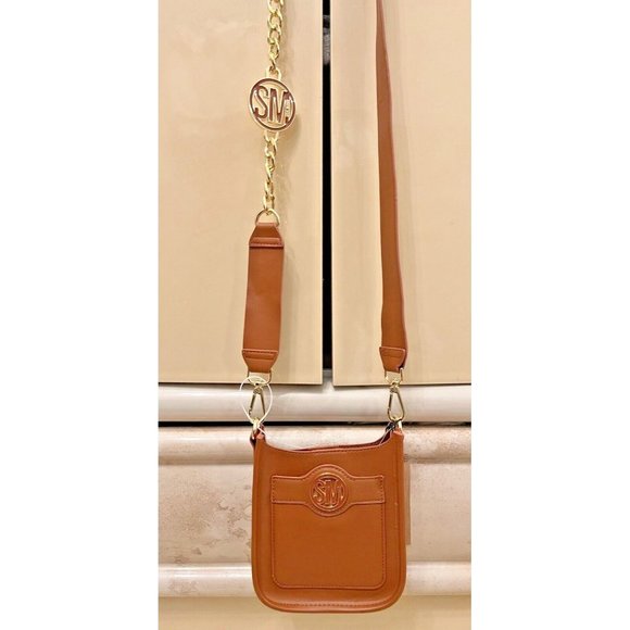 NWT STEVE MADDEN BNINNY CROSSBODY HAND BAG TAN BROWN COGNAC TIKTOK VIRAL TRENDY - Picture 2 of 10